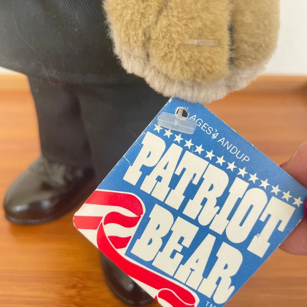 Vintage 1994 Patriot‎ Bear Marine Teddy Bear plushie Limited edition Collectible